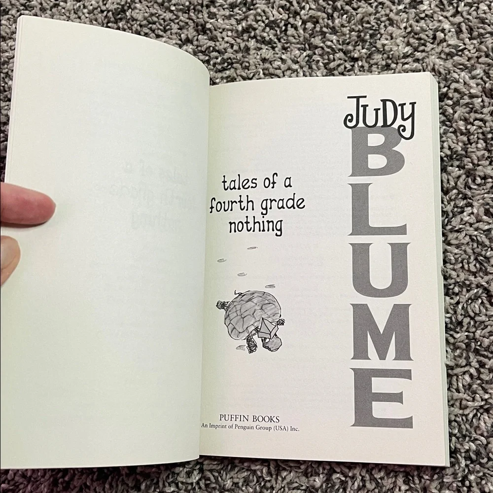 Kids book tales of a fourth grade nothing by Judy Blume in Paperback ages 7+